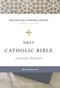 NRSV, Catholic Bible, Journal Edition, Cloth over Board, Blue, Comfort Print (Holy Bible) by  Catholic Bible Press , 9780785230441