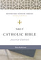 NRSV, Catholic Bible, Journal Edition, Cloth over Board, Blue, Comfort Print (Holy Bible) by  Catholic Bible Press , 9780785230441