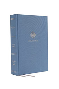 NRSV, Catholic Bible, Journal Edition, Cloth over Board, Blue, Comfort Print (Holy Bible - Perfect Gift for Mother's Day) by Catholic Bible Press, 9780785230441