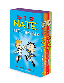 Big Nate Better Than Ever: Big Nate Box Set Volume 6-9 by Lincoln Peirce, 9781524855123