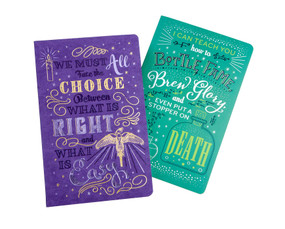 Harry Potter: Character Notebook Collection (Set of 2) (Dumbledore and Snape) by Insight Editions, 9781683833499