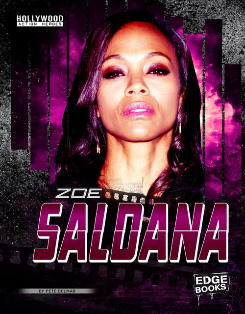 Zoe Saldana by Pete Delmar, 9781515709626