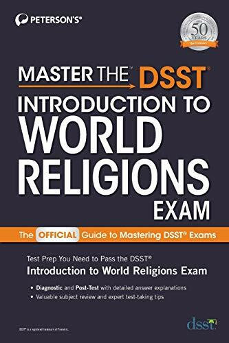 Master the DSST Introduction to World Religions Exam by Peterson's, 9780768944600