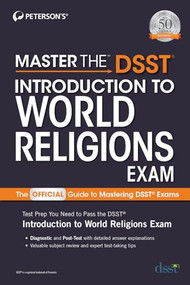 Master the DSST Introduction to World Religions Exam by Peterson's, 9780768944600