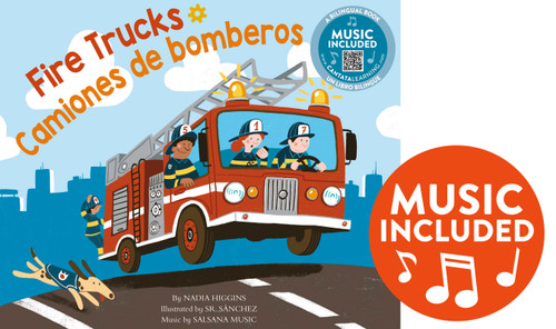 Fire Trucks / Camiones de bomberos - 9781684103751 by Nadia Higgins, Sr. Sanchez, Salsana Salsana Music, 9781684103751