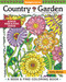 Country Garden Coloring Book (A Seek & Find Coloring Book) by Kathy Ahrens, 9781497204621