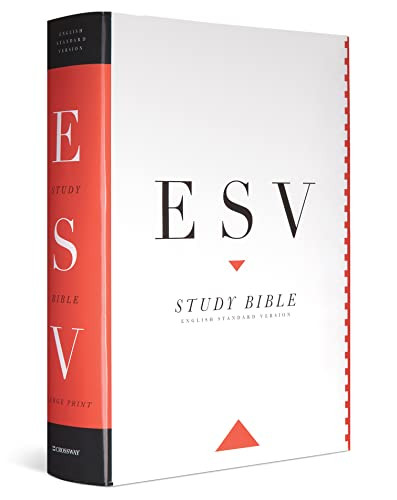 ESV Study Bible, Large Print, Thumb Indexed (Hardcover) by T. Desmond Alexander, Gregg R. Allison, Clinton E. Arnold, Brian Aucker, David W. Baker, Paul Barker, David P. Barrett, S. M. Baugh, Hans F. Bayer, Roger Beckwith, Barry J. Beitzel, Ronald Bergey, David Alan Black, Travis Buchanan, Darrell L. Bock, David Chapman, C. John Collins, John D. Currid, Bill Deckard, John C. DelHousaye, Lane T. Dennis, Mark Dever, Daniel Doriani, Iain M. Duguid, Mark D. Futato, Duane A. Garrett, Simon J. Gathercole, Peter J. Gentry, Wayne Grudem, Scott J. Hafemann, John Hannah, Kenneth Laing Harris, Daniel R. Heimbach, Charles E. Hill, Paul R. House, David M. Howard Jr., Gordon P. Hugenberger, R. Kent Hughes, Dennis E. Johnson, Brian Kelley, Nobuyoshi Kiuchi, August H. Konkel, Andreas J. Köstenberger, Robert Letham, V. Philips Long, Dennis R. Magary, Walter A. Maier III, J. Gordon McConville, Sean M. McDonough, C. Ben Mitchell, Craig Vincent Mitchell, Ray Van Neste, Harold A. Netland, Colin R. Nicholl, Ray Ortlund, Grant Osborne, Doug Oss, John Oswalt, J. I. Packer, John Piper, John B. Polhill, David Powlison, Vern S. Poythress, Iain W. Provan, Paul R. Raabe, David Reimer, Ron Rhodes, Leen Ritmeyer, Max Rogland, Leland Ryken, Thomas R. Schreiner, J. Julius Scott Jr., Jay A. Sklar, Andrew Stewart, Justin Taylor, Timothy C. Tennent, Frank Thielman, Erik Thoennes, David Toshio Tsmura, Robert I. Vasholz, Daniel B. Wallace, Bruce A. Ware, Barry G. Webb, Paul Wegner, Gordon Wenham, Michael J. Wilkins, Peter J. Williams, Marvin R. Wilson, Robert W. Yarbrough, 9781433564734