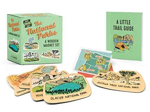 The National Parks: A Wooden Magnet Set (Miniature Edition) by Matt Garczynski, Brainstorm, 9780762469000
