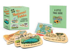 The National Parks: A Wooden Magnet Set by Matt Garczynski, Brainstorm, 9780762469000