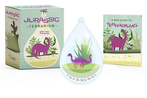 Jurassic Terrarium (With tiny dinosaur!) (Miniature Edition) by Running Press, 9780762497041