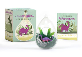 Jurassic Terrarium (With tiny dinosaur!) by Running Press, 9780762497041