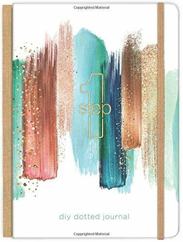 Step 1 Hardcover Journal (DIY Dotted Journal) by Ellie Claire, 9781546015314