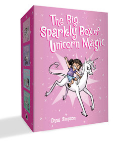 The Big Sparkly Box of Unicorn Magic (Phoebe and Her Unicorn Box Set Volume 1-4) by Dana Simpson, 9781449493240