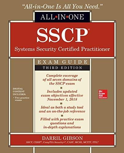 SSCP Systems Security Certified Practitioner All-in-One Exam Guide, Third Edition by Darril Gibson, 9781260128703