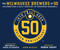 The Milwaukee Brewers at 50 by Adam McCalvy, 9781629377636