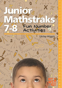 Junior Mathstraks 7-8 (Blackline masters for ages 7-8) by Lesley Higgin, 9781907550768