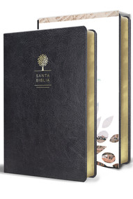 Biblia Reina Valera 1960 letra grande. Símil piel color negro, tamaño manual / Spanish Holy Bible RVR 1960. Handy Size, Large Print, Black Leathersoft by Reina Valera Revisada 1960, 9781644730997