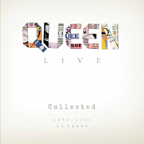 Queen Live Collected (1970-2020) by Alison James, 9781912332557