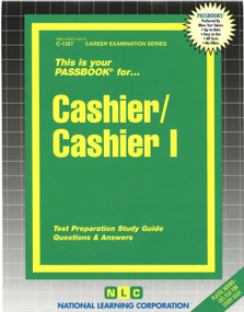 Cashier / Cashier I - 9780837313276 by National Learning Corporation, 9780837313276