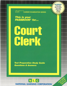 Court Clerk - 9780837301716 by National Learning Corporation, 9780837301716