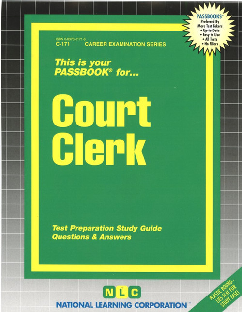 Court Clerk - 9780837301716 by National Learning Corporation, 9780837301716