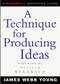 A Technique for Producing Ideas by James Young, 9780071410946