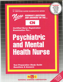 Psychiatric and Mental Health Nurse - 9780837361123 by National Learning Corporation, 9780837361123