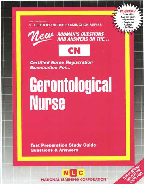 Gerontological Nurse - 9780837361055 by National Learning Corporation, 9780837361055