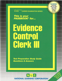 Evidence Control Clerk III - 9780837347233 by National Learning Corporation, 9780837347233