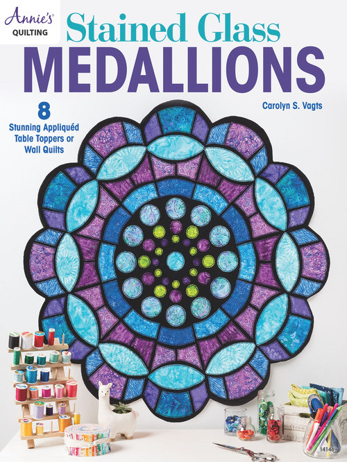 Stained Glass Medallions by Carolyn S Vagts, 9781640251175