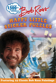 Bob Ross Happy Little Sticker Puzzles by Gina Gold, 9781684129157