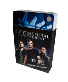 Supernatural Pop Quiz Trivia Deck by Chip Carter, 9781683837350