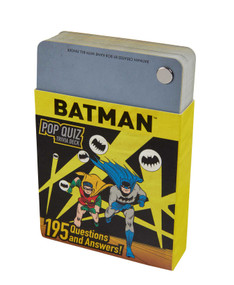DC Comics: Batman Pop Quiz Trivia Deck by Mike  Avila, 9781683837343