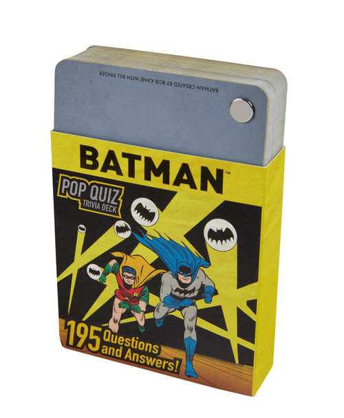 DC Comics: Batman Pop Quiz Trivia Deck by Mike  Avila, 9781683837343