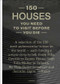 150 Houses You Need to Visit Before Your Die by Thijs Demeulemeester, Jacinthe Gigou, 9789401462044
