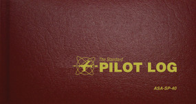 The Standard Pilot Log (Burgundy) (ASA-SP-40) by ASA Staff, 9781560273295