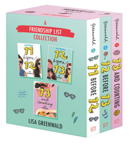 A Friendship List Collection 3-Book Box Set (11 Before 12, 12 Before 13, 13 and Counting) by Lisa Greenwald, 9780062983909