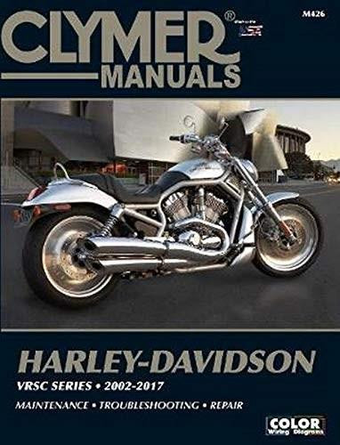 Harley-Davidson VRSC Series Clymer Manual (2002-2017: Maintenance * Troubleshooting * Repair) by Clymer Publications, 9781620923689