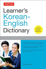 Tuttle Learner's Korean-English Dictionary (The Essential Student Reference) by Kyubyong Park, 9780804841504