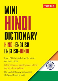 Mini Hindi Dictionary (Hindi-English / English-Hindi) by Richard Delacy, 9780804842914