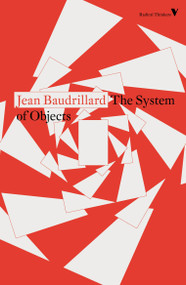 The System of Objects - 9781788738545 by Jean Baudrillard, 9781788738545