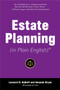 Estate Planning (in Plain English) by Leonard D. DuBoff, Amanda Bryan, 9781621537267