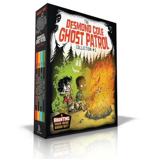 The Desmond Cole Ghost Patrol Collection #2 (The Scary Library Shusher; Major Monster Mess; The Sleepwalking Snowman; Campfire Stories) by Andres Miedoso, Victor Rivas, 9781534465343