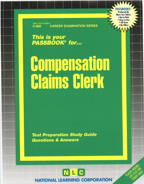 Compensation Claims Clerk - 9780837308661 by National Learning Corporation, 9780837308661