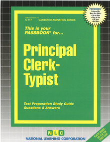 Principal Clerk-Typist - 9780837307176 by National Learning Corporation, 9780837307176