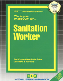 Sanitation Worker - 9780837307008 by National Learning Corporation, 9780837307008