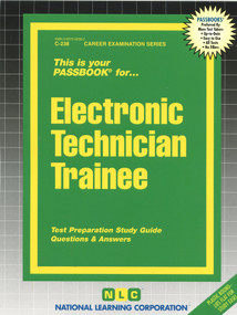 Electronic Technician Trainee - 9780837302386 by National Learning Corporation, 9780837302386