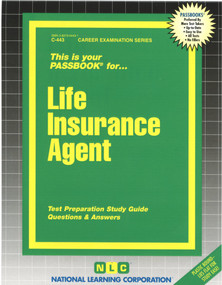 Life Insurance Agent - 9780837304434 by National Learning Corporation, 9780837304434