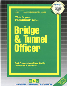 Bridge & Tunnel Officer - 9780837300955 by National Learning Corporation, 9780837300955