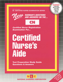 Certified Nurse's Aide - 9780837364568 by National Learning Corporation, 9780837364568